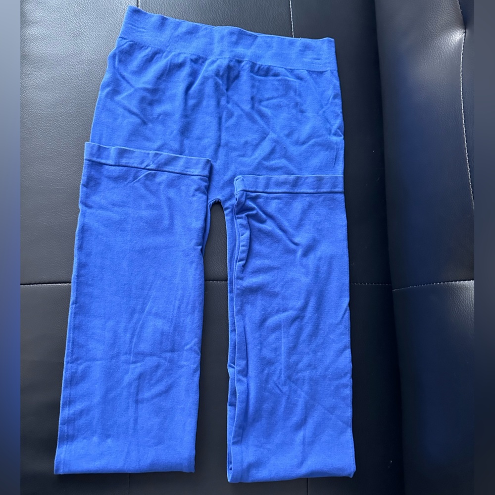 BWOT c’est moi blue bamboo leggings ONE SIZE